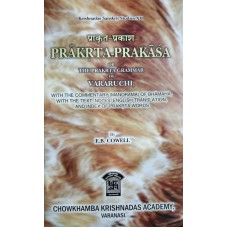 Prakrta-Prakasa or The Prakrta Grammar of Vararuci 